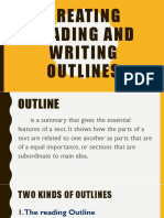 Creatingreading&writing Outlines 2Q L3