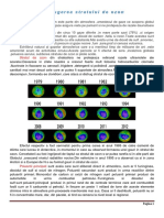 Distrugerea Stratului de Ozon