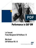 Performance in SAP BW