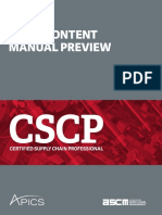 Exam Content Manual Preview