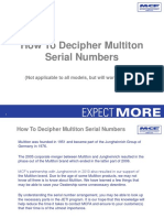 HOW To Decipher Multiton Serial Numbers