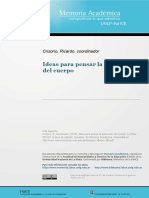 Ideas para Pensar La Educación Del Cuerpo: Crisorio, Ricardo, Coordinador