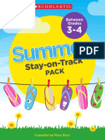 Summer Stay On Track 3 To 4 PDF