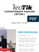MTCNA-Certified Network Associate