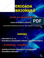 Perioada Embrionara