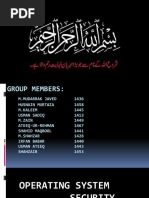 Operating System Security