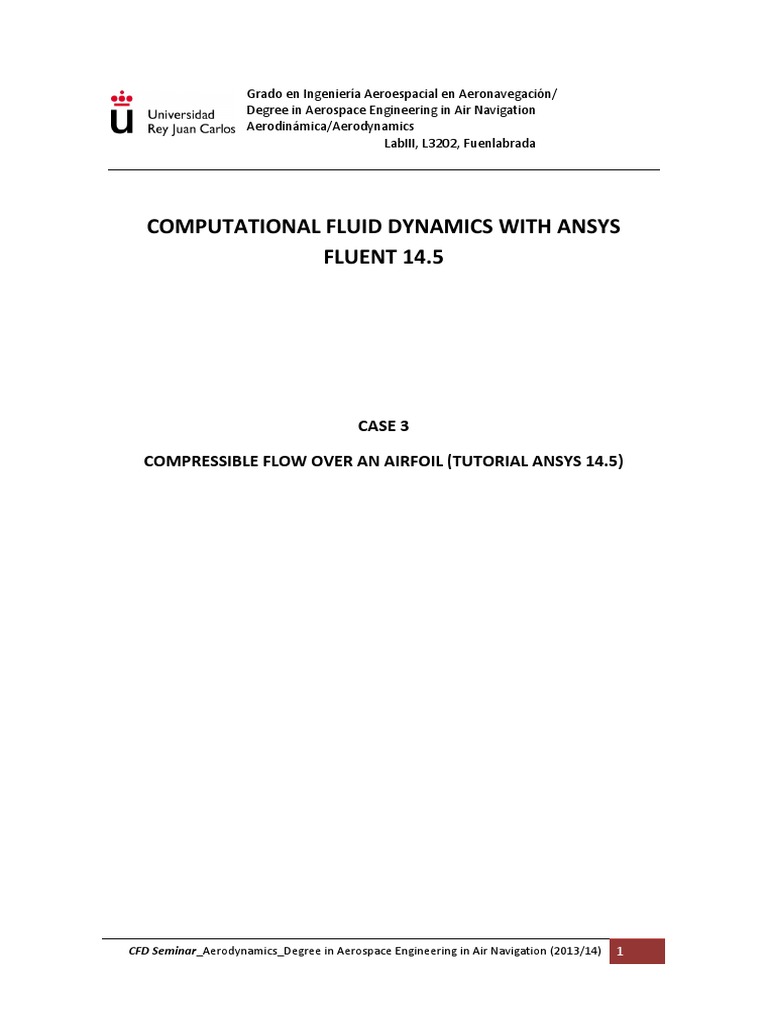 CFD Tutorial: Airfoil Aerodynamics | PDF | Computational Fluid Dynamics ...