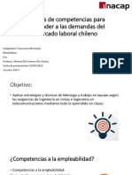 Análisis de Competencias para Responder A Las Demandas