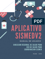 Manual Sismed V2.2 Red de Salud Puno - 2018