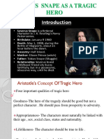 Snape as Aristotle's Tragic Hero