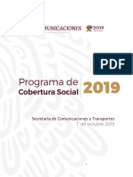 Programa de Cobertura Social 2019