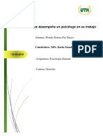 Tarea Funciones de Los Psicólogos