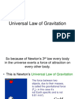 Universal Law of Gravitation