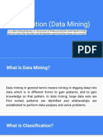 Classification (Data Mining)