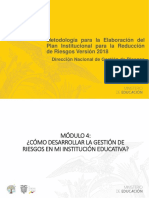 Capacitacion Mayo 2019_pirr_módulo 4 Desarrollar La Gdr