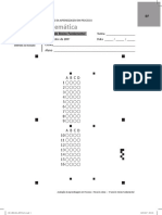 Avaliação da Matemática