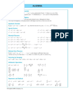 Formulario de Algebra