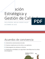 Planeación Estratégica y Gestión de Calidad PDF