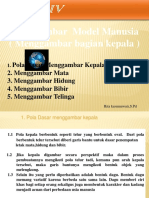 Menggambar Model Manusia (Menggambar Bagian Kepala)