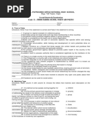 Second Quarterly Examination Grade 11 - Understanding Culture, Society and Politics