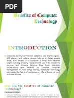 Benefits of Computer Technology