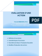 Evaluation Des Actions