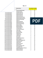 Attendence Sheet Sec A and D