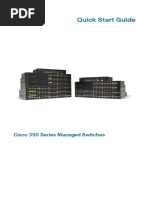 Cisco 350 Series Switch Quick Start Guide | PDF | Network Switch | Ip ...