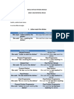 Direct and Reported Speech