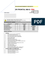 Material Lista Verificacion Mantenimiento Preventivo Cargador Frontal 966g Caterpillar