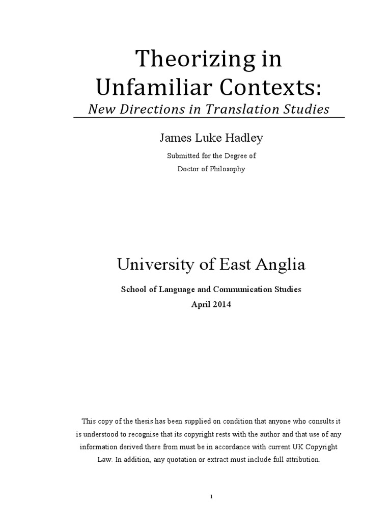 Theorizing In Unfamiliar Contexts New Di Pdf The Canterbury Tales Translations