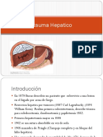 Trauma Hepático: Clasificación, Manejo y Cirugía