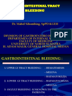 Gastrointestinal Tract Bleeding: Dr. Mabel Sihombing, Sppd-Kgeh