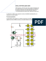 Luces LED Traseras y de Freno para Auto: Funcionamiento