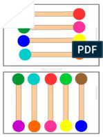 Jogo Palitos Com Bolinhas Coloridas TEAtividades PDF