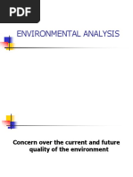 Environmental Analysis