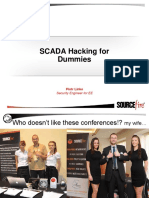 SCADA Hacking For Dummies: Security Engineer For EE