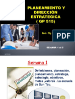 Planeamiento y Dirección Estrategica Sem 1 Al 11