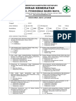 Form Kuesioner Jenis Layanan