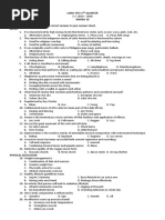 Long Test 2 Quarter Mapeh 10 Direction: Write The Letter of The Correct Answer in Your Answer Sheet. Music