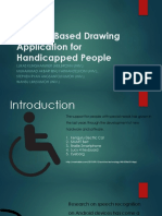 Speech-Based Drawing Application For Handicapped People