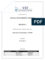 Social Networking Website: A Project Report On