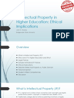 Intellectual Property in Higher Ed