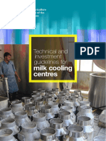 Milk Cooling Centres: Technical and Investment Guidelines For