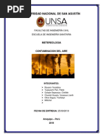 Contaminación Del Aire Meteorologia 1