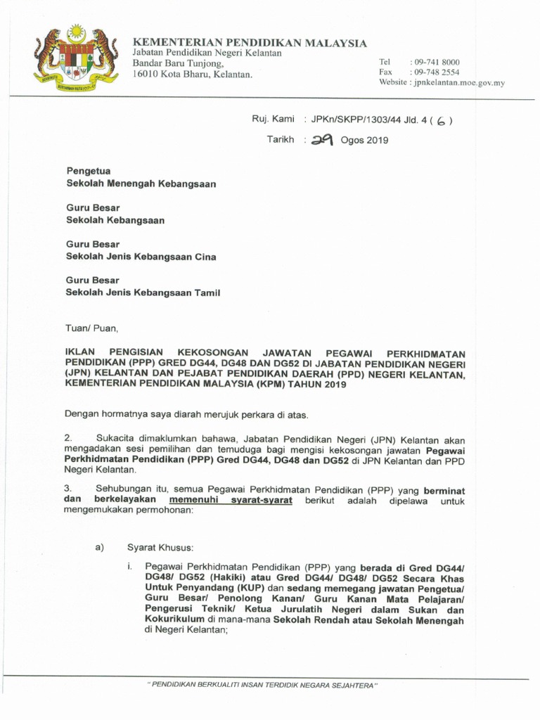 Surat I Klan 29082019 Pdf