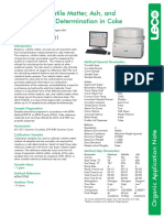 Moisture, Volatile Matter, Ash, and Fixed Carbon Determination in Coke