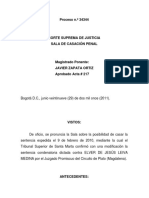 Ojo Casacion Oficiosa Por Postura Constitucional