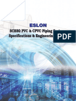 SCH80 PVC & CPVC Piping Systems Specifications & Engineering Manual