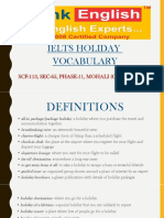 Ielts Holiday Vocabulary: Scf:113, Sec-65, Phase-11, Mohali (Chandigarh)